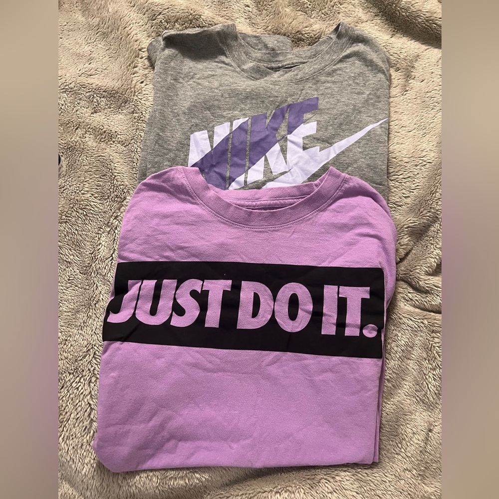 Two Nike T-Shirts, size small
